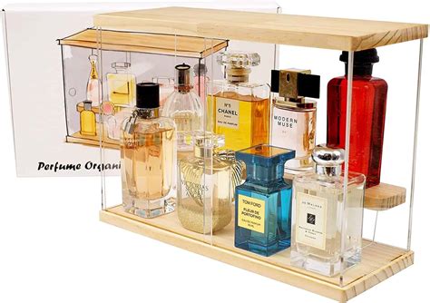 chanel perfume holder|rotating perfume holder.